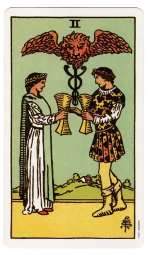 Two of Cups